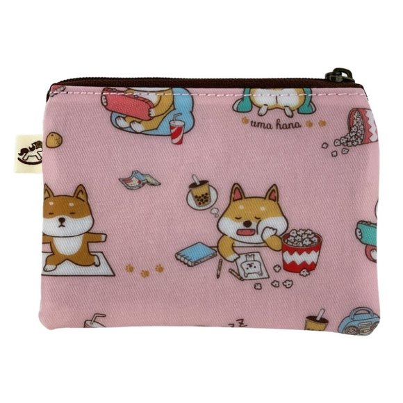 Waterproof Shiba Coin Purse Keychain Pouch Holder - Picture 2 of 8